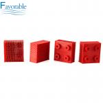 130297 702583 Round Foot Red Nylon Bristles For VT5000 VT7000 for sale
