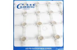 China SMD3535 Windproof Net LED Panel , Multiscene Programmable LED Mesh supplier