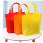 Tote Bags Multipurpose Reusable Grocery Bag Washable Non-woven Fabric For Creative DIY Gift Bags Advertising Bags Shopping Bags for sale