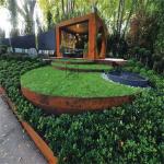 Anti Corrosion 1.6mm  Corten Steel Border Edging Rusty Metal Landscape Edging for sale