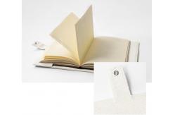 China Custom Book Protective Cover A5 Linen Sublimation Notebook Book Cover Blank supplier