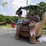 High Durability Dinosaur Parade Float Vehicle For City Plaza for sale