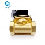 2T-50 Brass N/C Low Pressure 24VAC 2 Lpg Solenoid Valve DN50 for sale