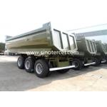 OEM Steel Tipper Semi Trailer ISO SGS With Hydraulic System for sale