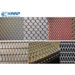Aluminum Material Decorative Metal Mesh Screen For Architectural Curtain Wall for sale