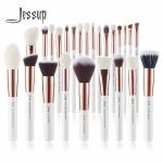 Jessup 25pcs Natural Makeup Brushes Set for sale