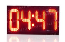 China High Brightness Large Stopwatch Clock With Hanging Brackets CE / ROHS Approved supplier