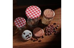 China Gold 53mm 43mm Lug Cap Closure Lid For Tinplate Jar supplier