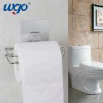 Damage Free Mounting Toilet Roll Holder Self Adhesive Installed Bathroom for sale