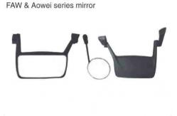 China CJ-M-020 Of FAW & Aowei Series Truck Mirrors Black Side Rearview Auto Mirror Replacement Factory Supplier supplier