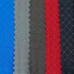 100% Nylon Ripstop Bag Fabric Diamond Chessboard Grid Pattern Nylon Woven Fabric