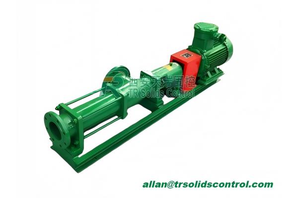 Solids Control Equipment Screw Pump 60m3/H 15kw TRG60A-150 High Efficiency Output