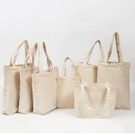 Ladies Durable Canvas Shopping Bags With Custom Printed Pattern for sale