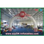 Custom Inflatable Arch Red / White PVC Inflatable Arch With Printing Logo For Party for sale