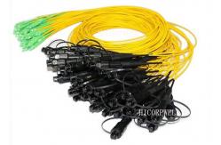 China Mini SC Fiber Optic Patch Cables Customized Connectors With HW Devices supplier