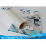 Matte Fully Clear Inkjet Screen Printing Film PET Based Positive Films Roll for sale
