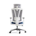 Adjustable White Mesh Office Chair High Back Multi Position