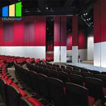 Soundproof Sliding Partition Walls 4 Meters Fabric Surface For Restaurant Meeting Room for sale