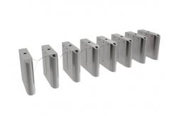 China Mechanical Anti Pinch Retractable Barrier Gate Speed Gate Turnstile With LED Light supplier