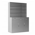 Adjustable Shelves Hospital Medicine Storage Stainless Steel Cabinet for sale