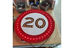 China 10cm-25cm Reflective Tape Road Sign Board For Traffic Safety Warning supplier