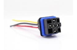 China 24Vdc 4 Pin 5Pin 5 Pin 24V 12V Auto Relay Waterproof With Socket supplier