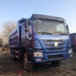 6x4 371HP Used Howo Dump Truck , 40 Ton Tipper Truck Euro 2 for sale