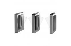 China Efficient Slim Biometric Access Control System Flap Turnstile Facial Recognition supplier