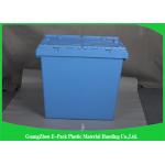 New PP Plastic Attached Lid Containers Logistic Space Saving Easy Transportation