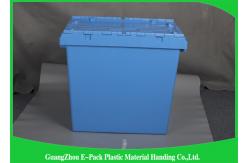 China New PP Plastic Attached Lid Containers Logistic Space Saving Easy Transportation supplier