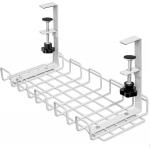 Sturdy Office Under Desk Cable Management Tray for Adjustable Storage Holders Racks for sale