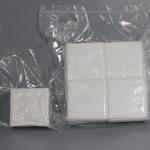 High Absorbent 4x4 Cleanroom Microfiber Wipes Laser Cut Class 100 Wipes