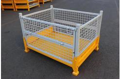 China Collapsible Wire Mesh Stillage Pallet Cage With 2000kg Capacity supplier