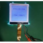 128*128 Graphic LCD Module STN Gray 6H With ST7541 Wide Temperature FPC Connector for sale