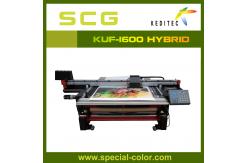 China Small Size UV Roll To Roll Flatbed Printer supplier