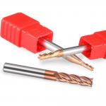 4-Flute Flat End Mills HRC55 Tungsten Carbide Cemented Hard Alloy Milling Cutter Tool for Metal CNC Tungsten for sale
