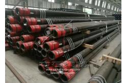 China Threaded Seamless Casing Pipe , Seamless Black Steel Pipe API 5CT Standard supplier