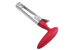 China Easy To Use Red Apple Corer Remover Stainless Steel supplier