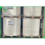 Biodegradable 28gram White Straw Wrapping Paper 26mm / 35mm * 5000m Rolls