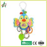 Multifunctional Butterfly Rattle Toy With Plastic Grab ASTM Standard for sale