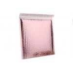 Custom Printed Colorful Air Padded Bubble Mailers Shipping Package Rose Gold Poly for sale