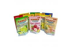 China Custom Printing Aluminium Foil Three Side Seal Pouch For Candy,Coffee Bean supplier