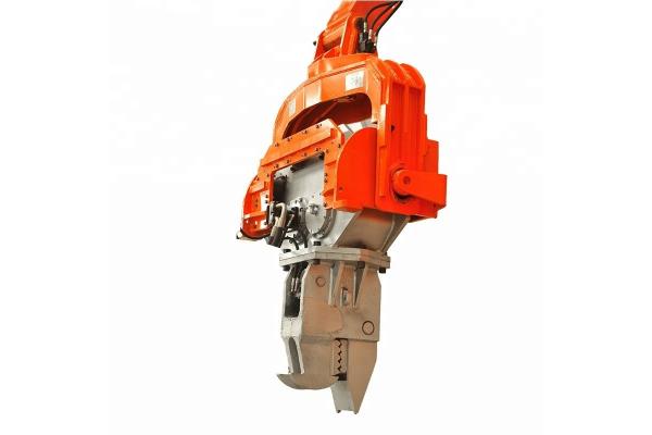 CAT320 CAT330 Excavator Vibratory Pile Hammer With Powerful Hydraulic Cylinder