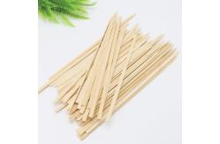 China Flat BBQ 8 Inch Bamboo Skewers Paddle Sticks Grill Kebab Barbecue Bamboo Stick supplier