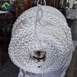 8 Strand High Strength Braided Polyester Marine Rope 48mm Mooring Rope for sale