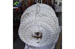 China 8 Strand Marine Mooring Ropes 72mm Polypropylene And Polyester Mixed Rope supplier