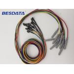 BCI Researcher EEG Electrodes Used Multicolor Coated Gold EEG Cup Electrodes for sale