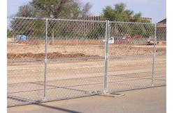 China rust resistant 6ftx10ft Chain Link Temporary Fence Panels supplier