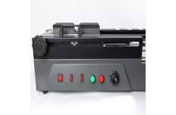 China Nanbo 320mm Desktop Glue Binding Machine , 200pcs/H PVC Cover Binding Machine supplier