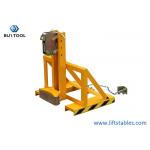 Universal Forklift Drum Carrier Forklift Drum Clamp Attachment Gator Grip Clamp 350kg 55 Gallon Barrel for sale